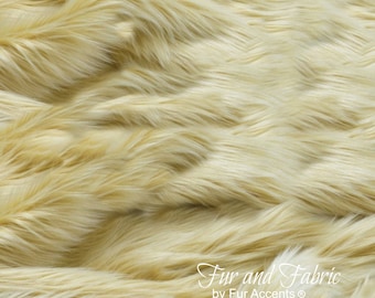 Latte Faux Fur Fabric Squares, Craft & Costume Supplies