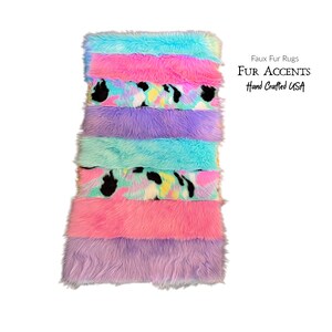 Fur Accents Exclusive,Pieced Fur,Luxurious Faux Fur Fabric,Exotic Animal Pelt,Bedding,Baby Photography Prop,Craft, Sewing,Fashion,Supplies