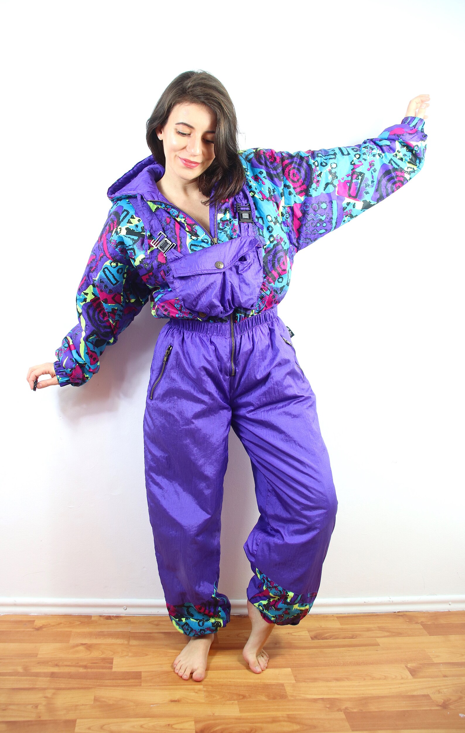 Vintage Ski Suit Ski Costume. Winter Sportsewrar Activewear. Etsy