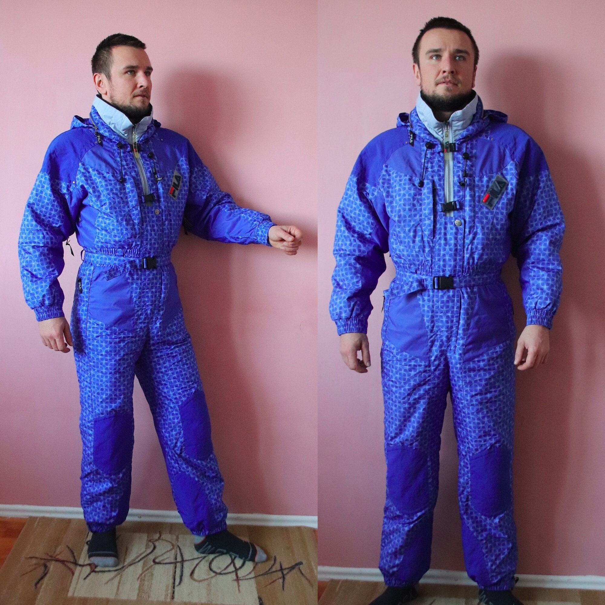 Retro ski deals suits mens