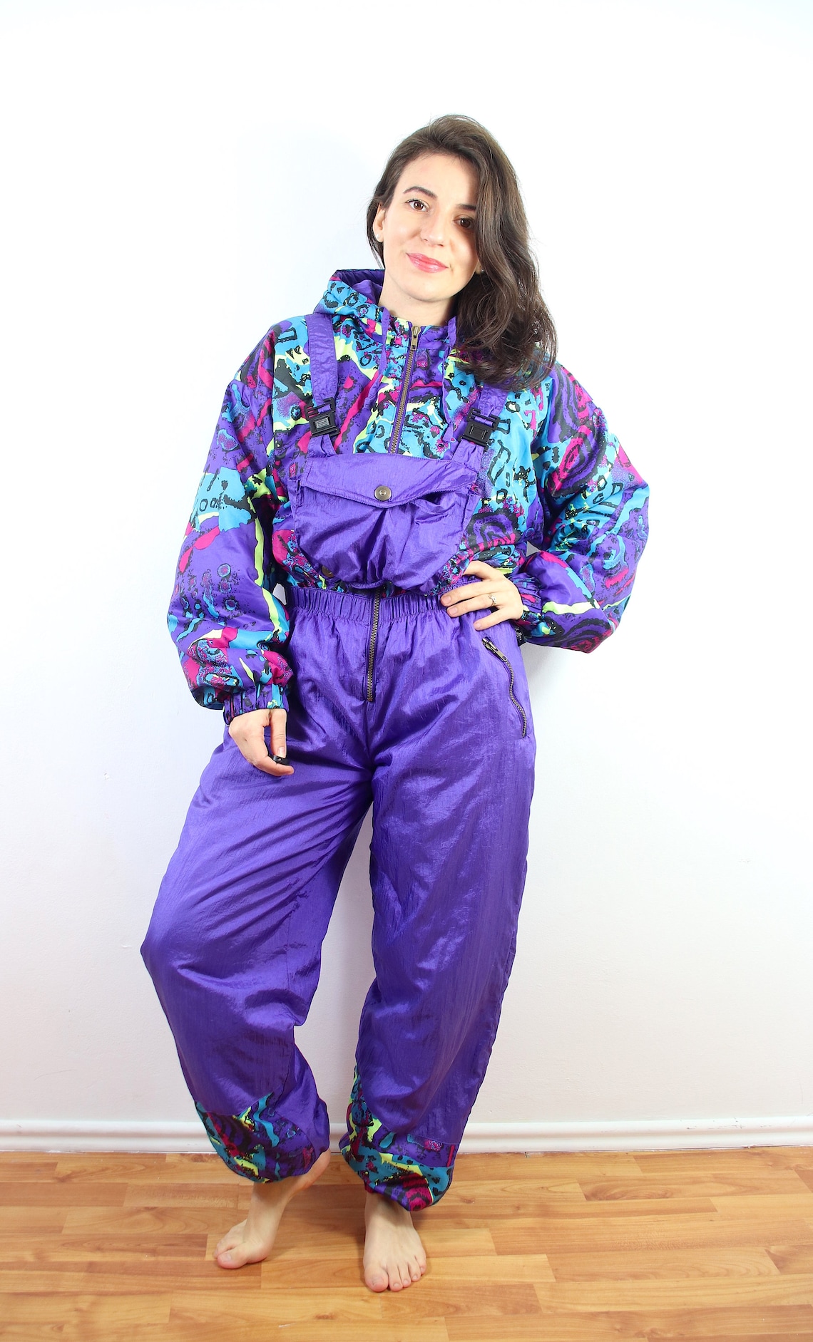 Vintage Ski Suit Ski Costume. Winter Sportsewrar Activewear. Etsy