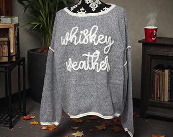 Custom Chenille Letter Sweater, Oversized Spirit Wear, Team Mom Gift