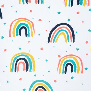 Rainbow Cuddle Minky by Shannon Fabrics Rainbows Minky Fabric, Minky Fabric By The Yard, Minky Fabric