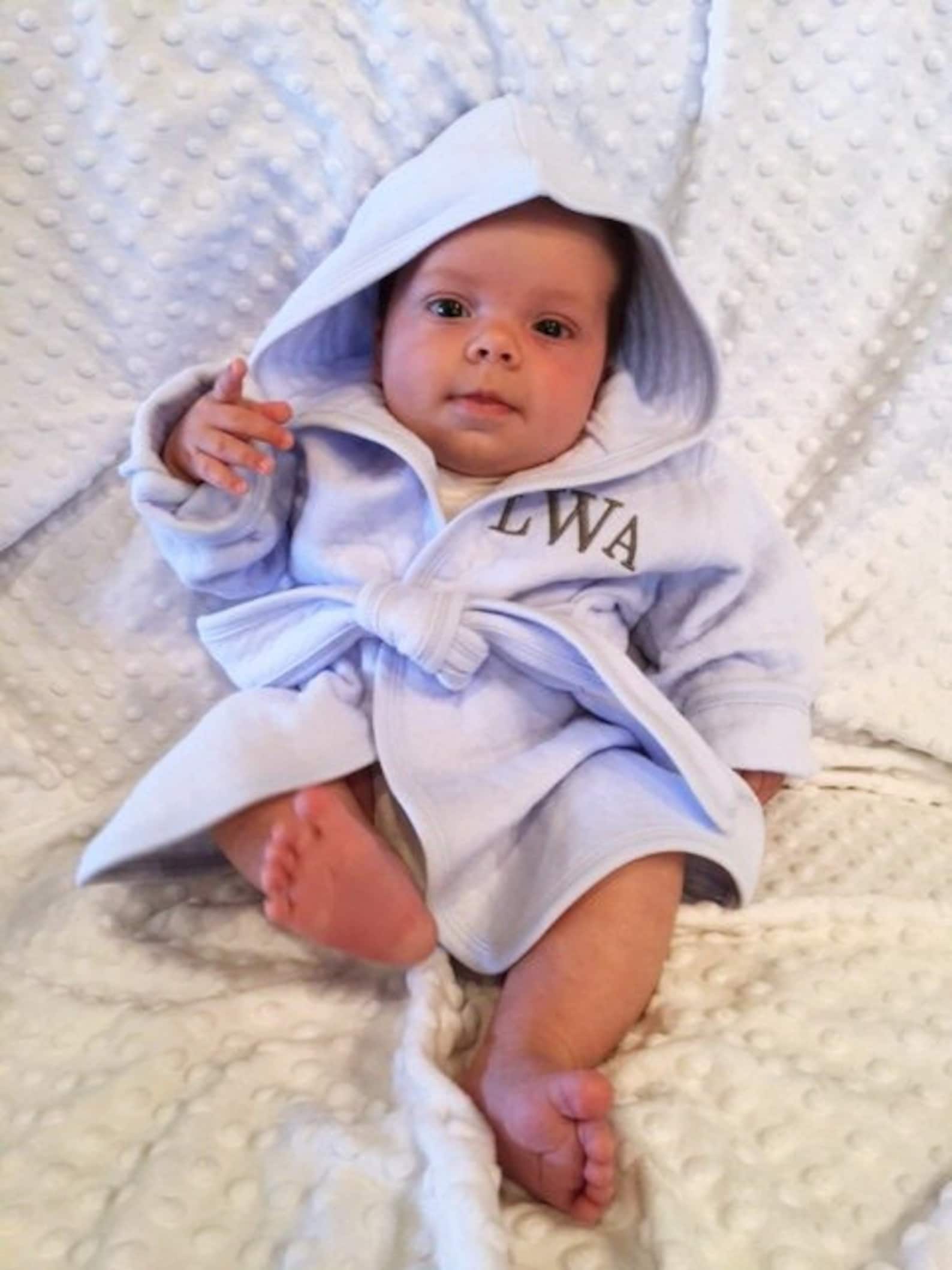 RESTOCK Personalized Baby Bath Robe Newborn Unique Baby Gift Etsy