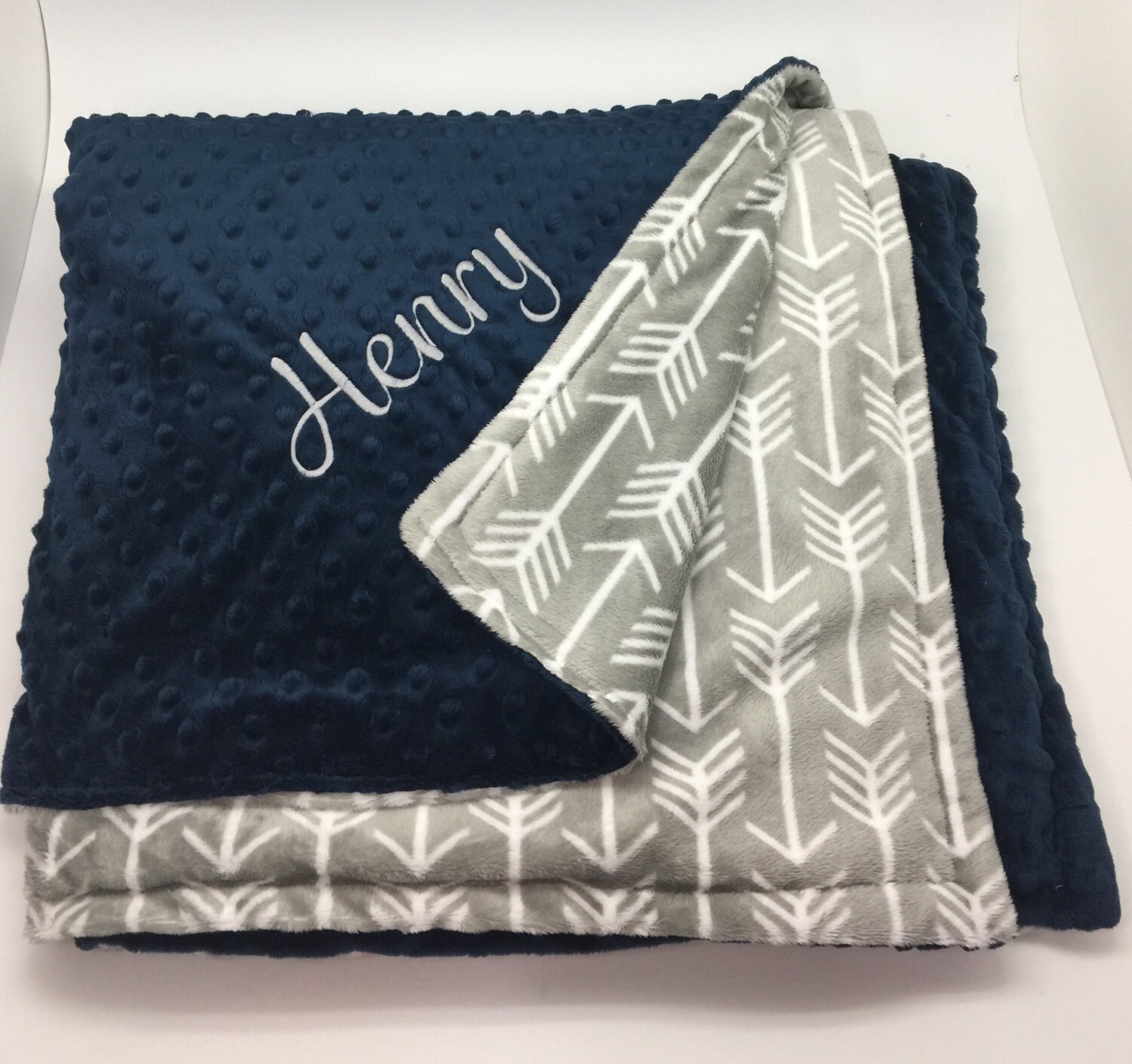 SALE Personalized Boy Guy Blanket Monogrammed Gift for Boys Etsy