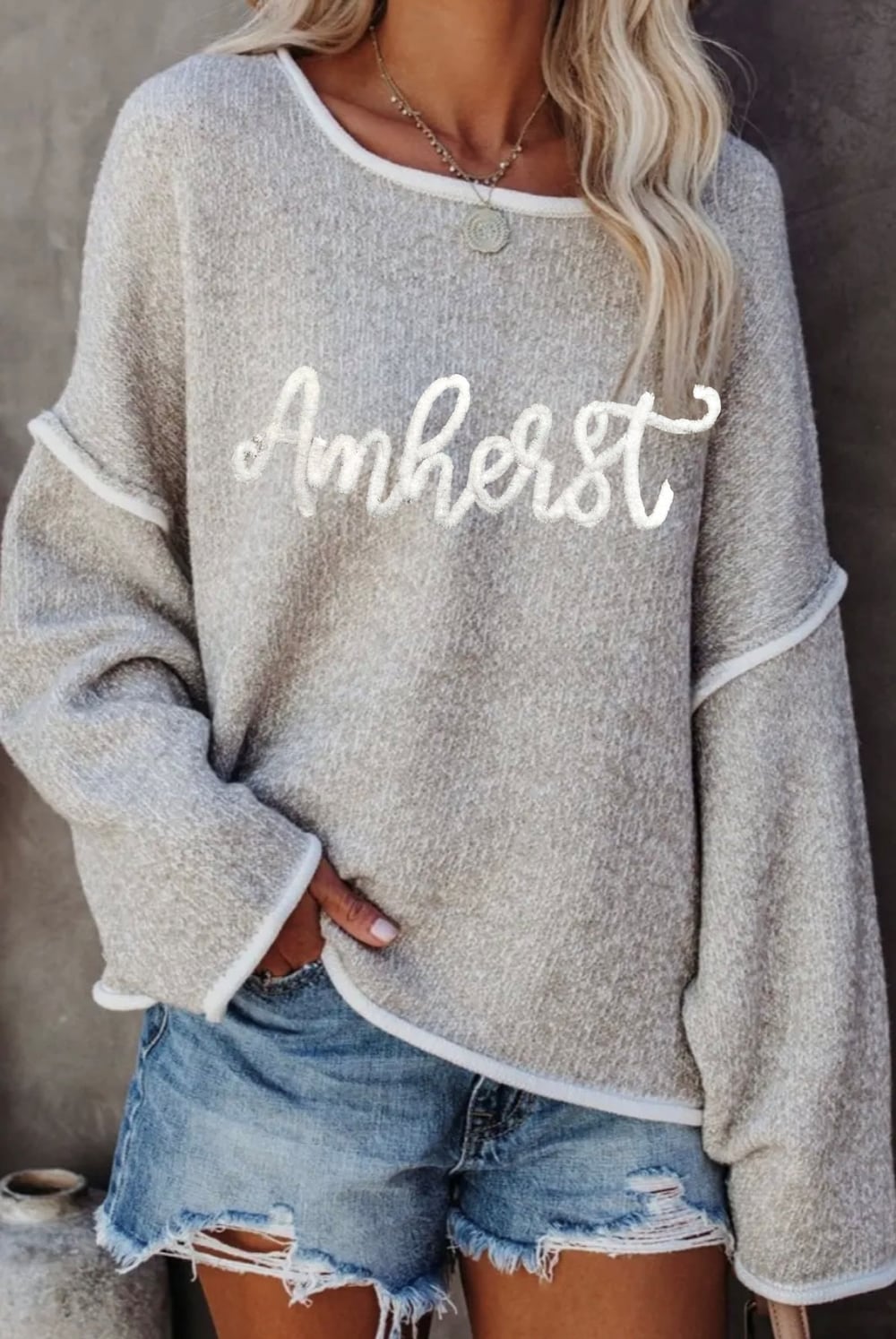 Puffy Letters Custom Sweater Chenille Yarn, Oversized Sweater Spirit Wear, Puffy Letters, Team Mom Fuzzy Letters, Mascot Sweater For Her Custom Sweater Men Women Animood