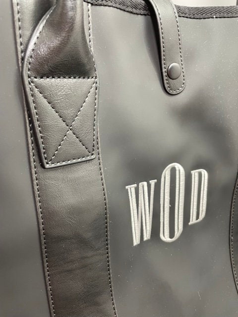 Monogram Hanging Garment Bag Water Resistant Personalized 