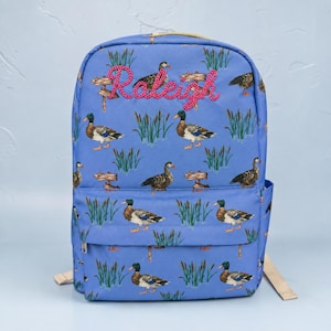 Mallard Duck Toddler Backpack - Etsy