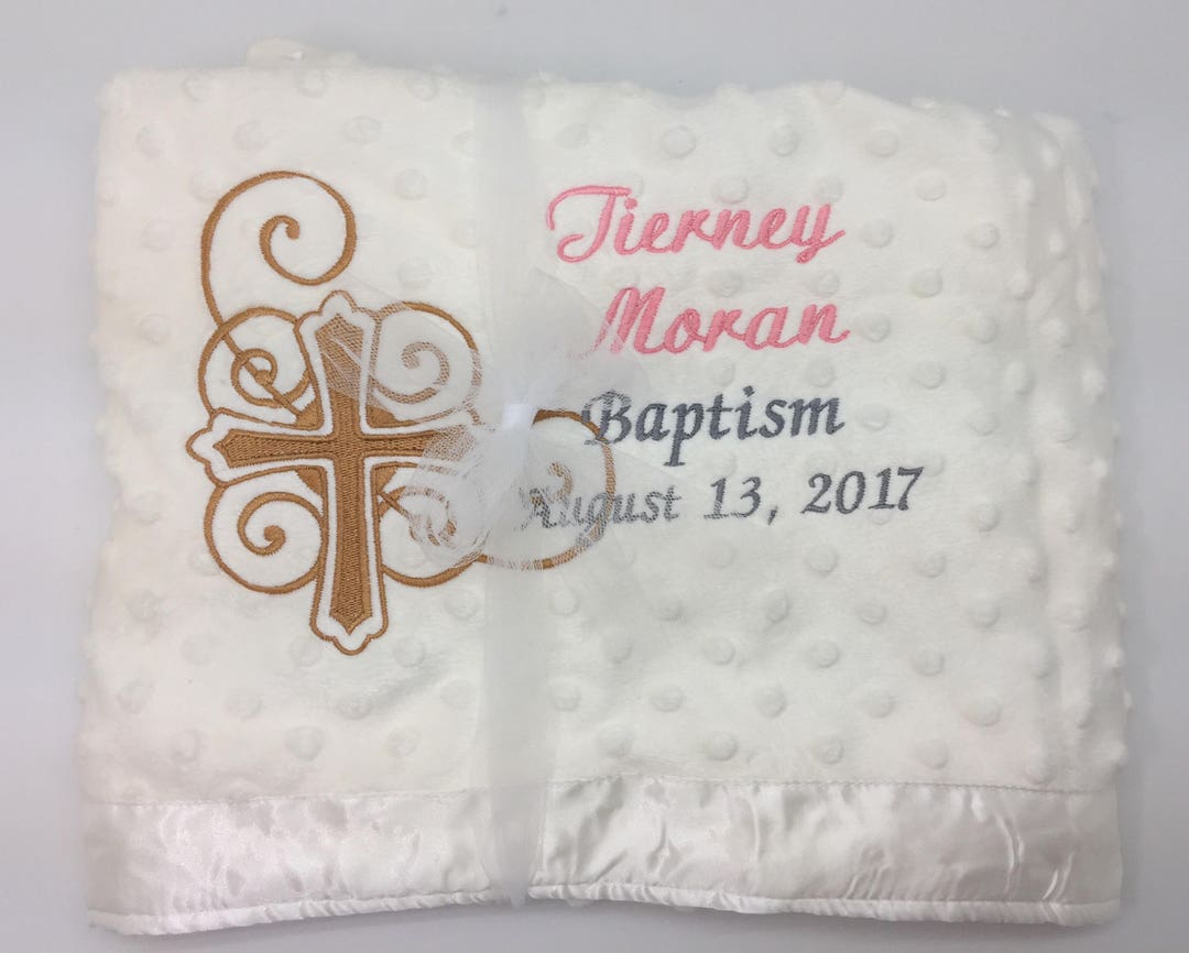 Baptism Gift Girl or Boy Baby Baptism Gift Monogrammed Etsy