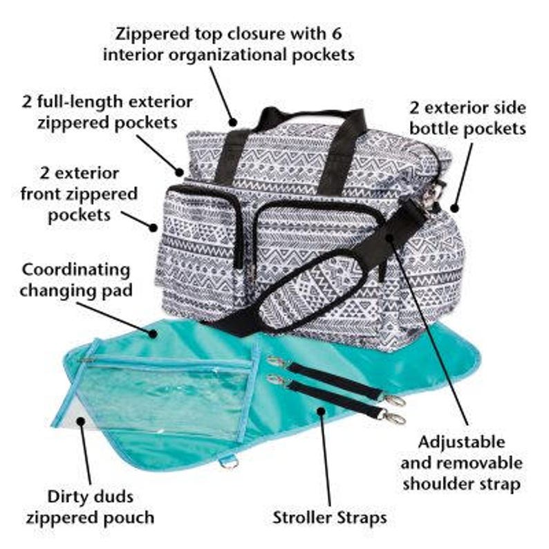 personalized baby bag