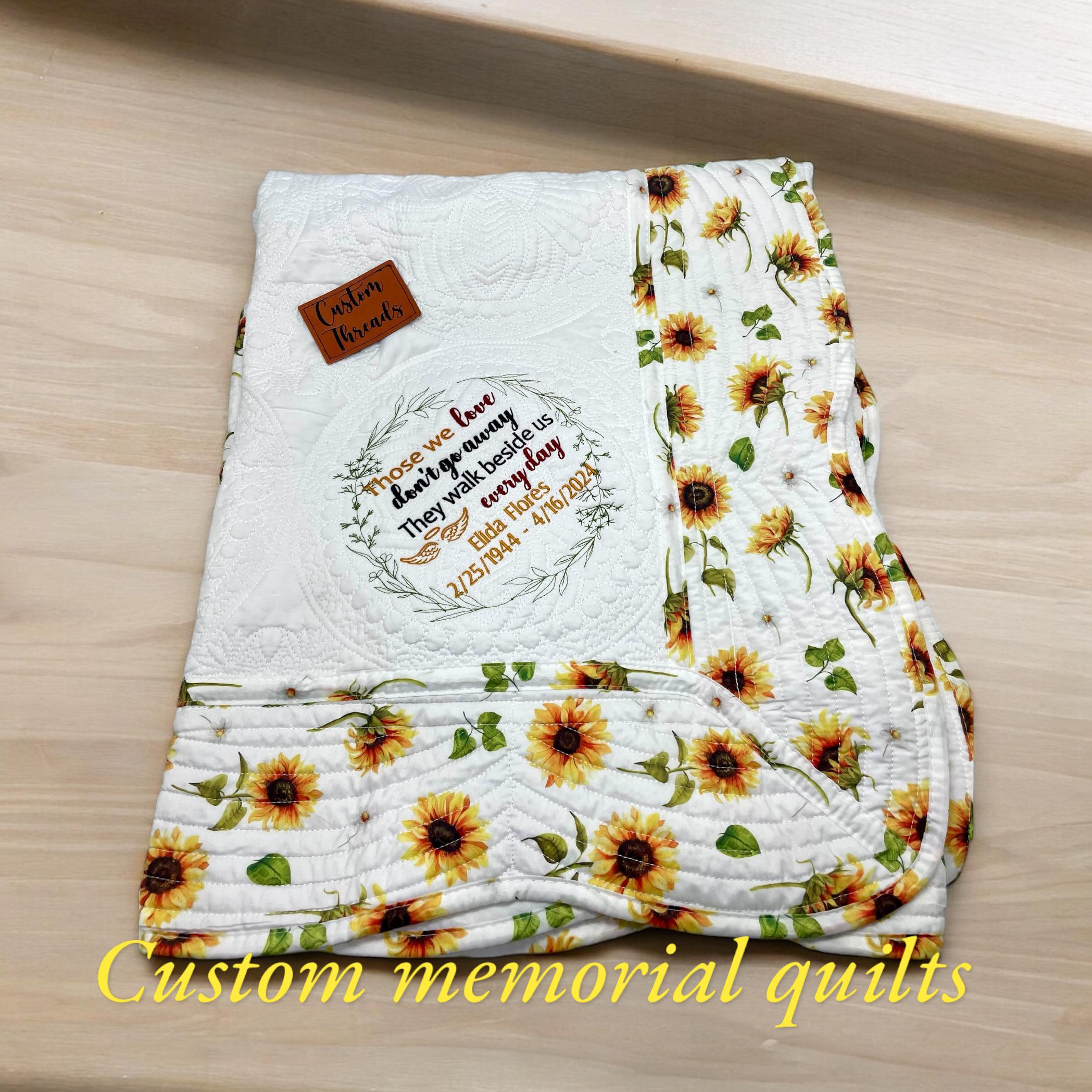 Sympathy Quilt Etsy