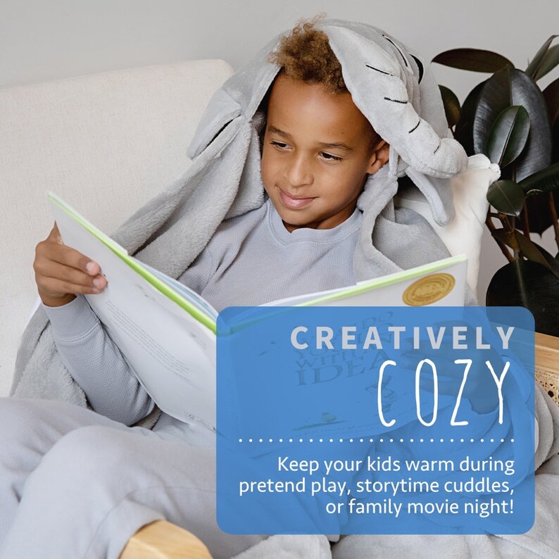 Hooded blanket for kids personalized gift unisex christmas etsy