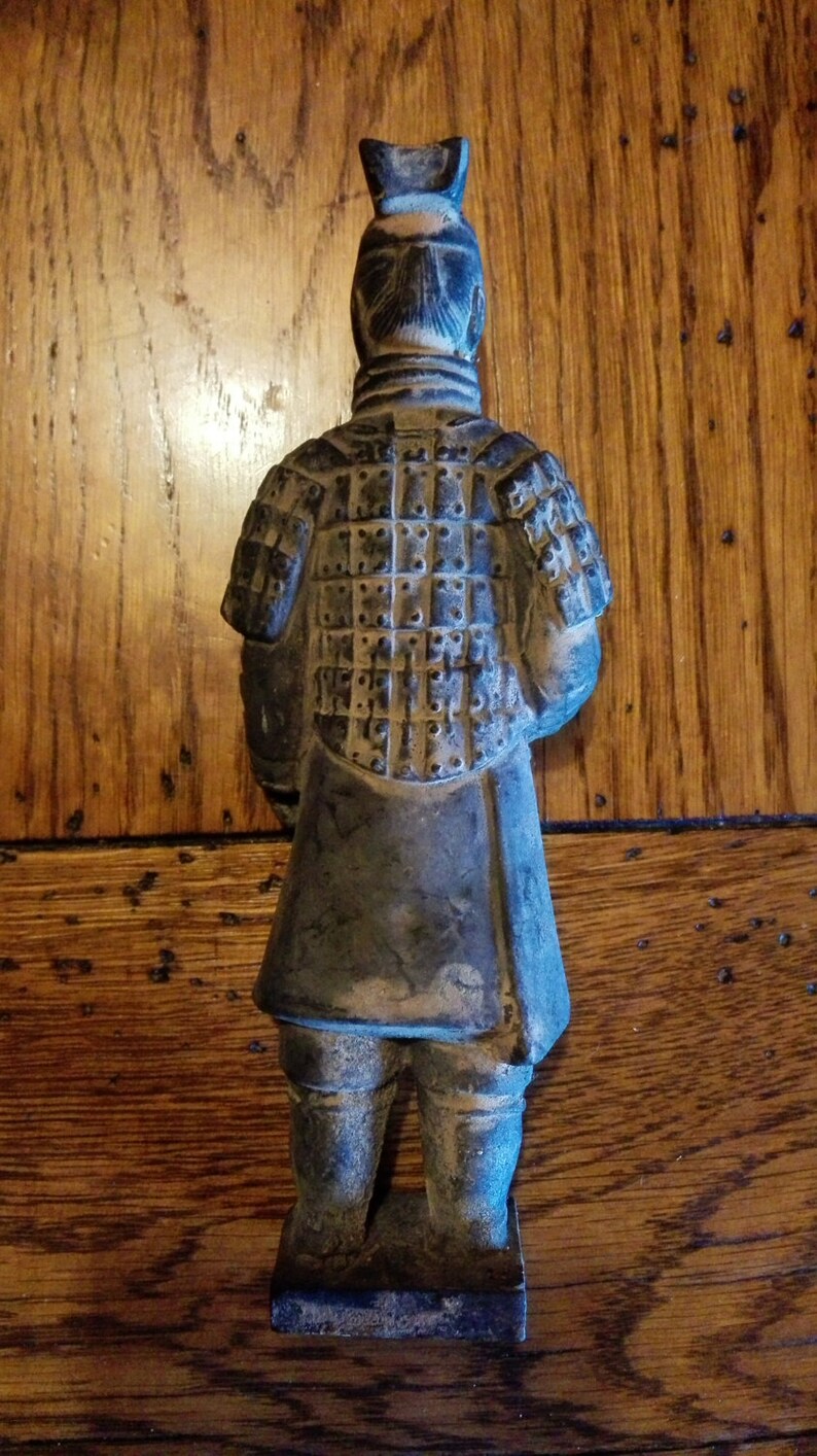Vintage Chinese Terracotta Warriors Figures Vintage Etsy