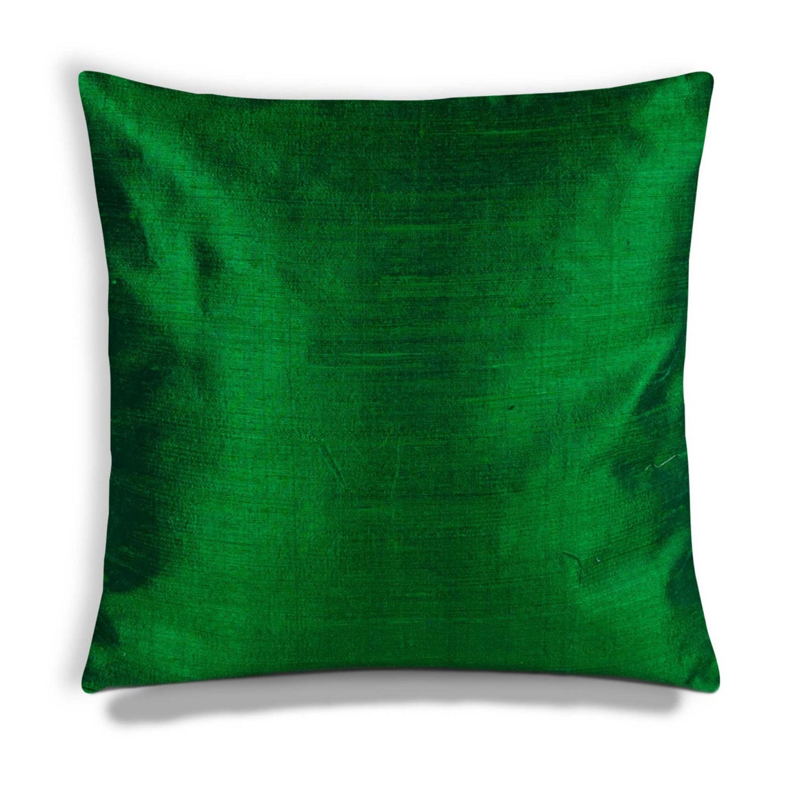 Emerald Green Silk Pillow CoverEmerald Green Silk Cushion Etsy