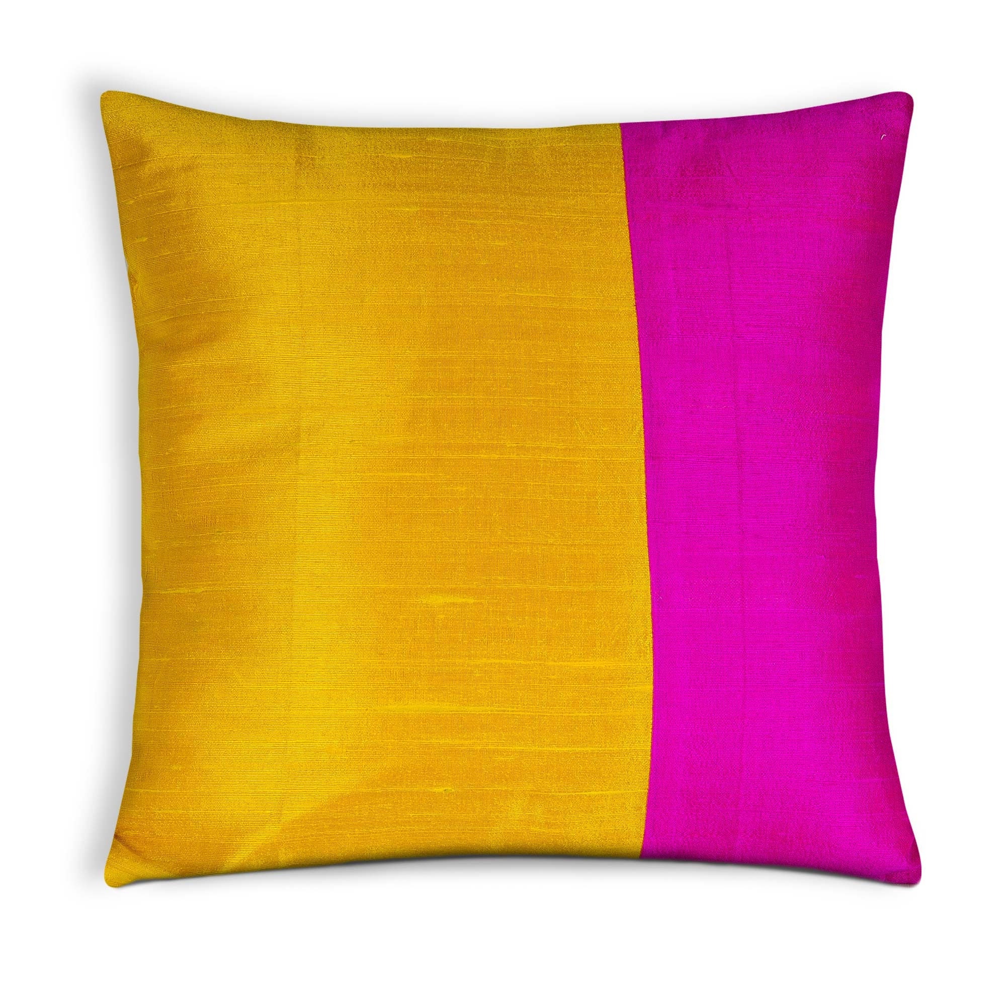Color Block Cushions Colorblock Silk Pillows Handmade Silk | Etsy