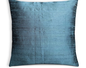 raw silk throw pillows