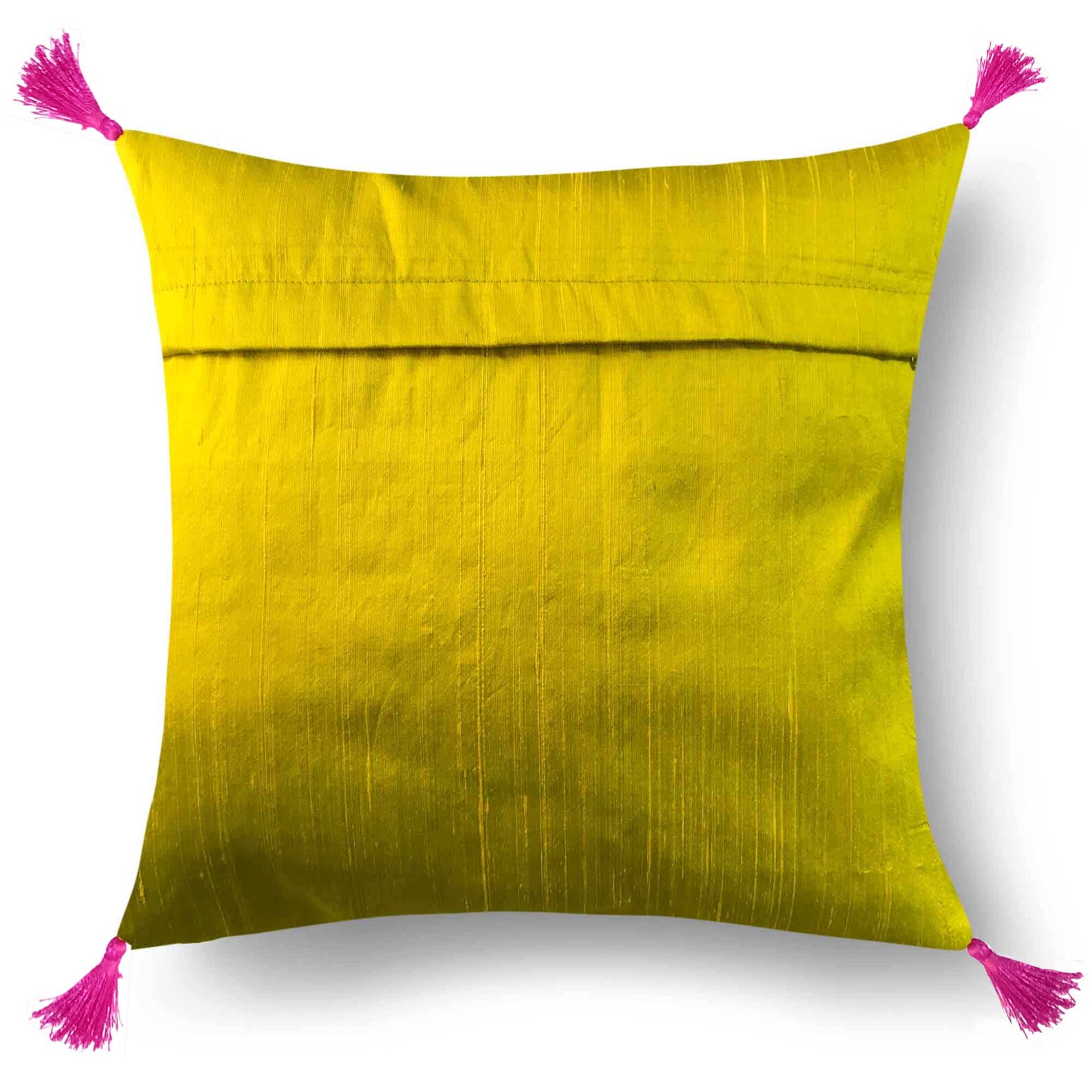 Silk Cushion Covers Mustard Teal Kantha Silk Pillow Lumbar Etsy