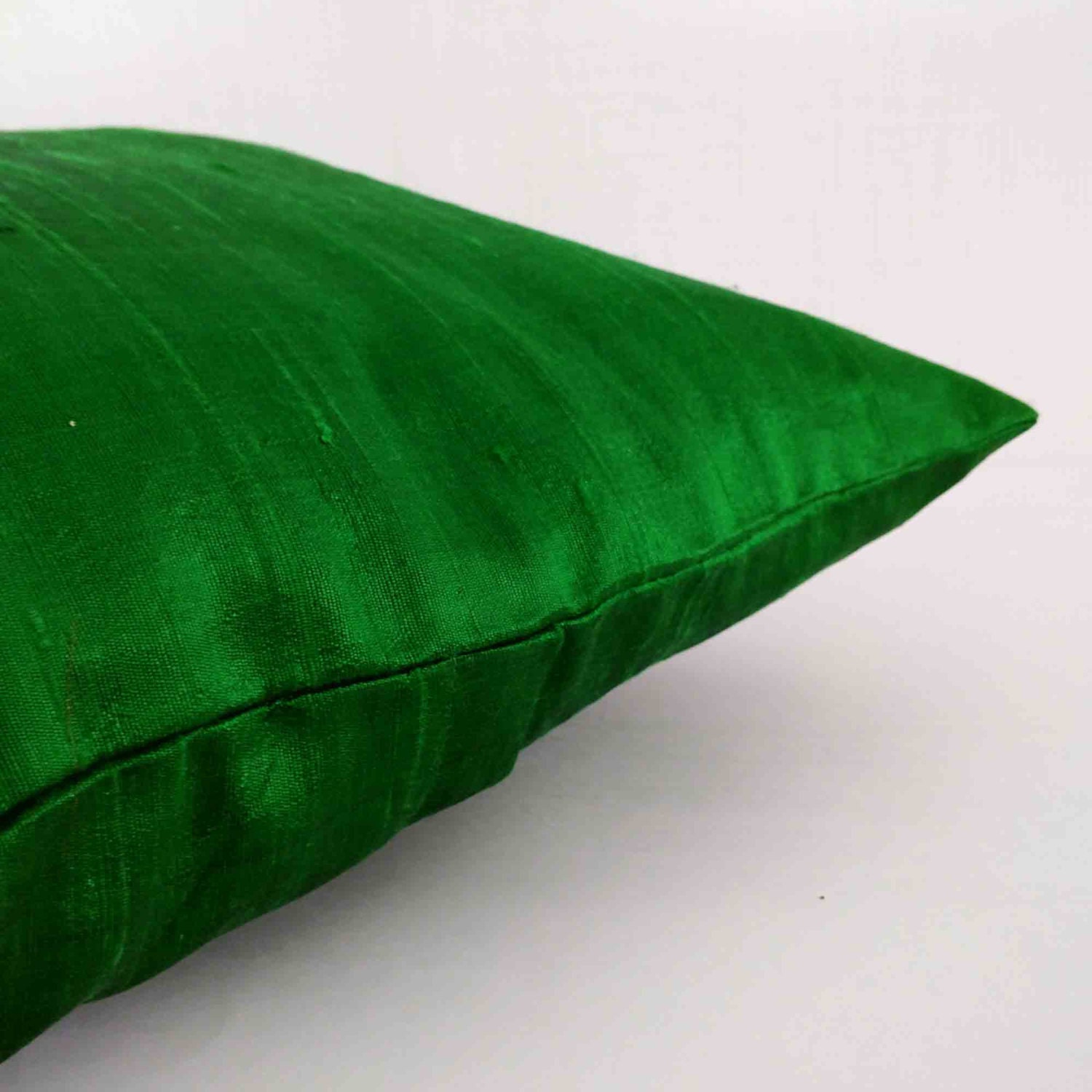 Emerald Green Silk Pillow Coveremerald Green Silk Cushion Etsy UK