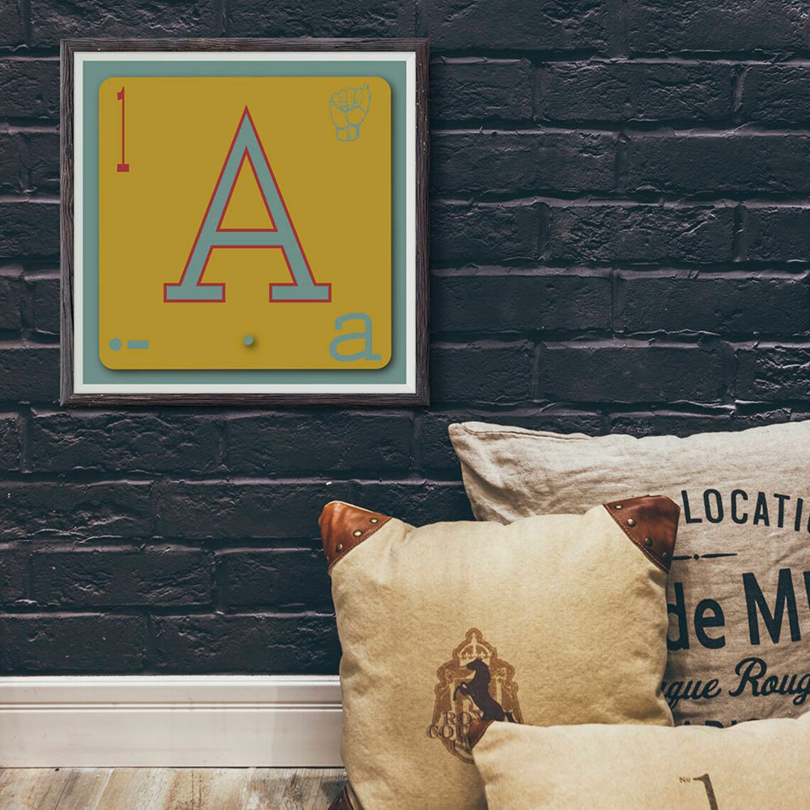 Letters Individual Letters Wall Letters Alphabet Print | Etsy