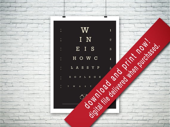 Printable Eye Chart 8 5 X 11