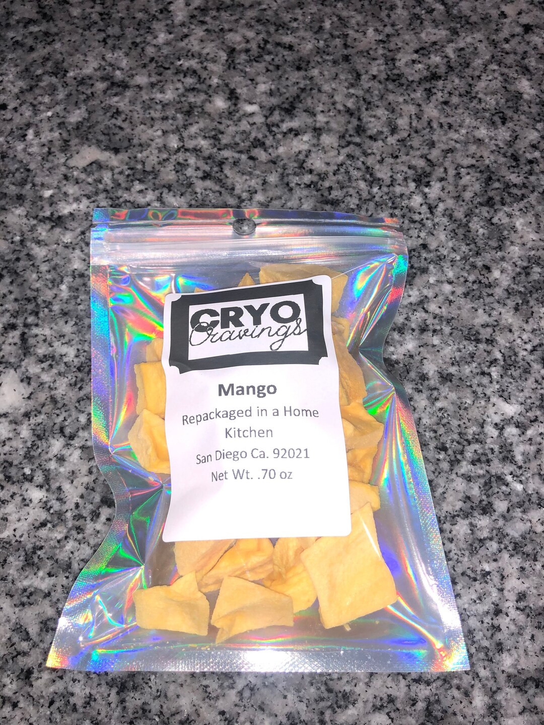 Freeze Dried Mango Bites Etsy