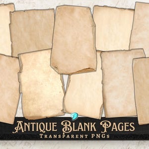 Peut inclure: Dix pages vierges anciennes avec une texture usée et vieillie. Les pages sont parfaites pour le scrapbooking, le journal intime ou pour ajouter une touche vintage à vos créations.