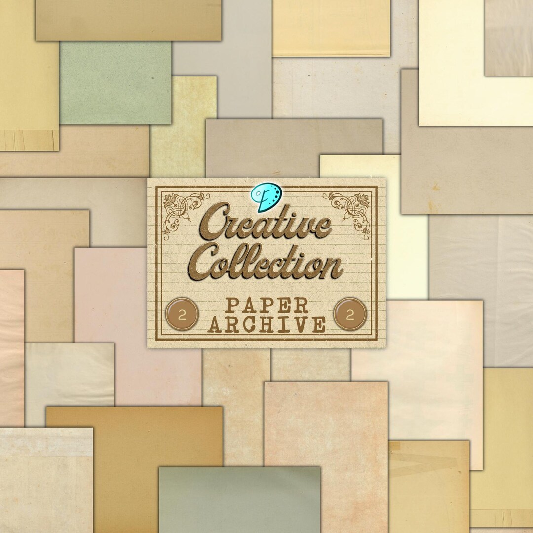 Paper Archive Creative Collection Vol. 2 | Printable Papers | Ephemera ...