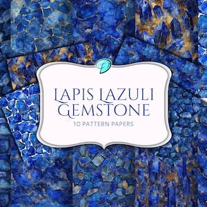 Papel de teste padrão de Digitas de pedra preciosa do Lapis Lazuli | coisas efêmeras | vintage | álbum de recortes | diário | imprimível | semi precioso | fundo | cristal