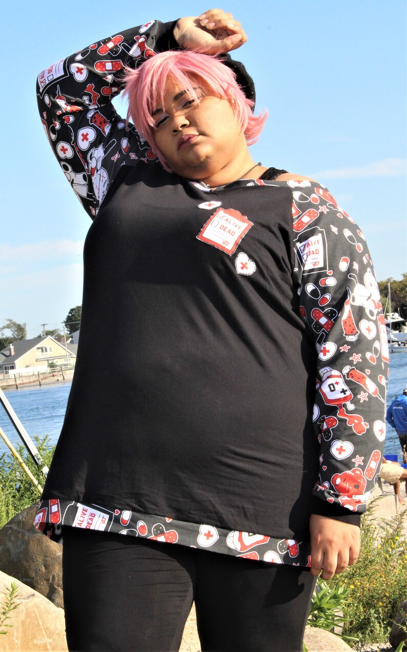 plus size kawaii sweaters