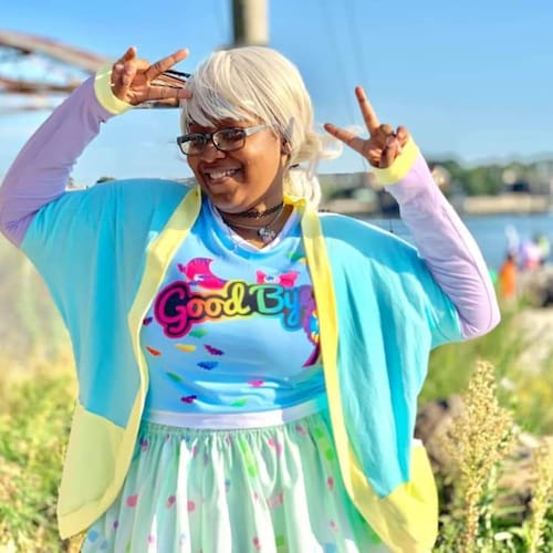 Pastel Colorblock Sweater Plus Size 