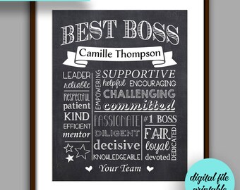Boss appreciation | Etsy