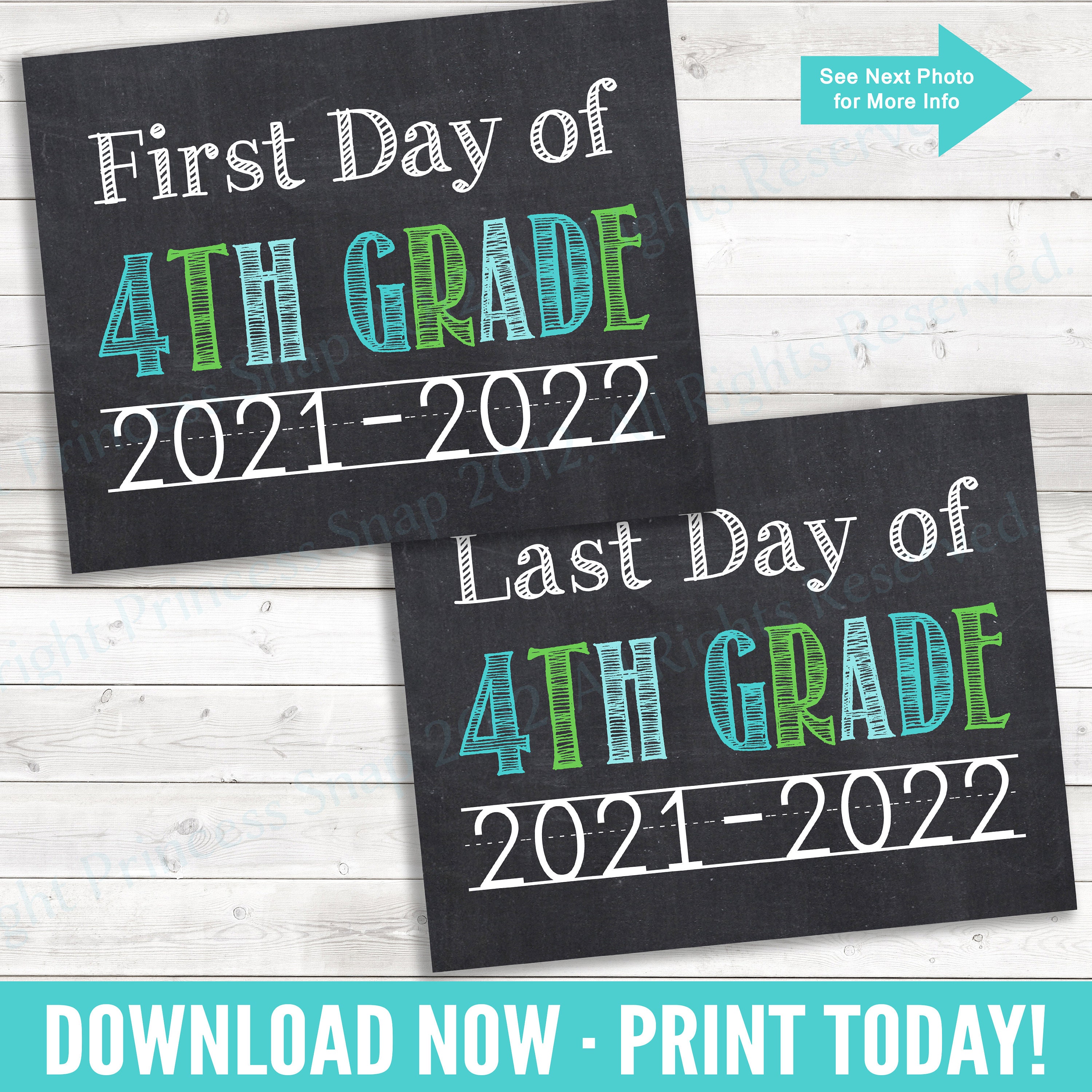 first-and-last-day-of-4th-grade-2021-2022-4th-grade-photo-etsy