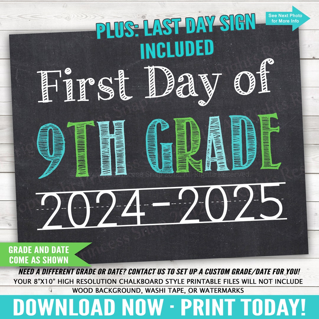 First and Last Day of 9th Grade - Il 1080xN.6181368569 M19u 