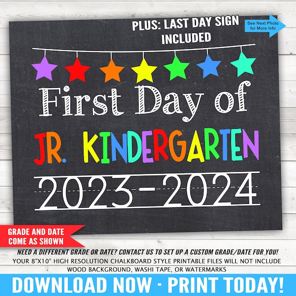 Kindergarten 2024 Etsy
