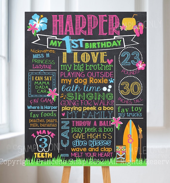 Luau Initially Birthday Chalkboard Printable - Beach front 1st Birthday Chalkboard - Tiki To start with Birthday Chalkboard Poster Printable Document image relating to First Birthday Chalkboard Printable identify Luau To start with Birthday Chalkboard Printable - Beach front 1st Birthday Chalkboard - Tiki Initially Birthday Chalkboard Poster Printable History