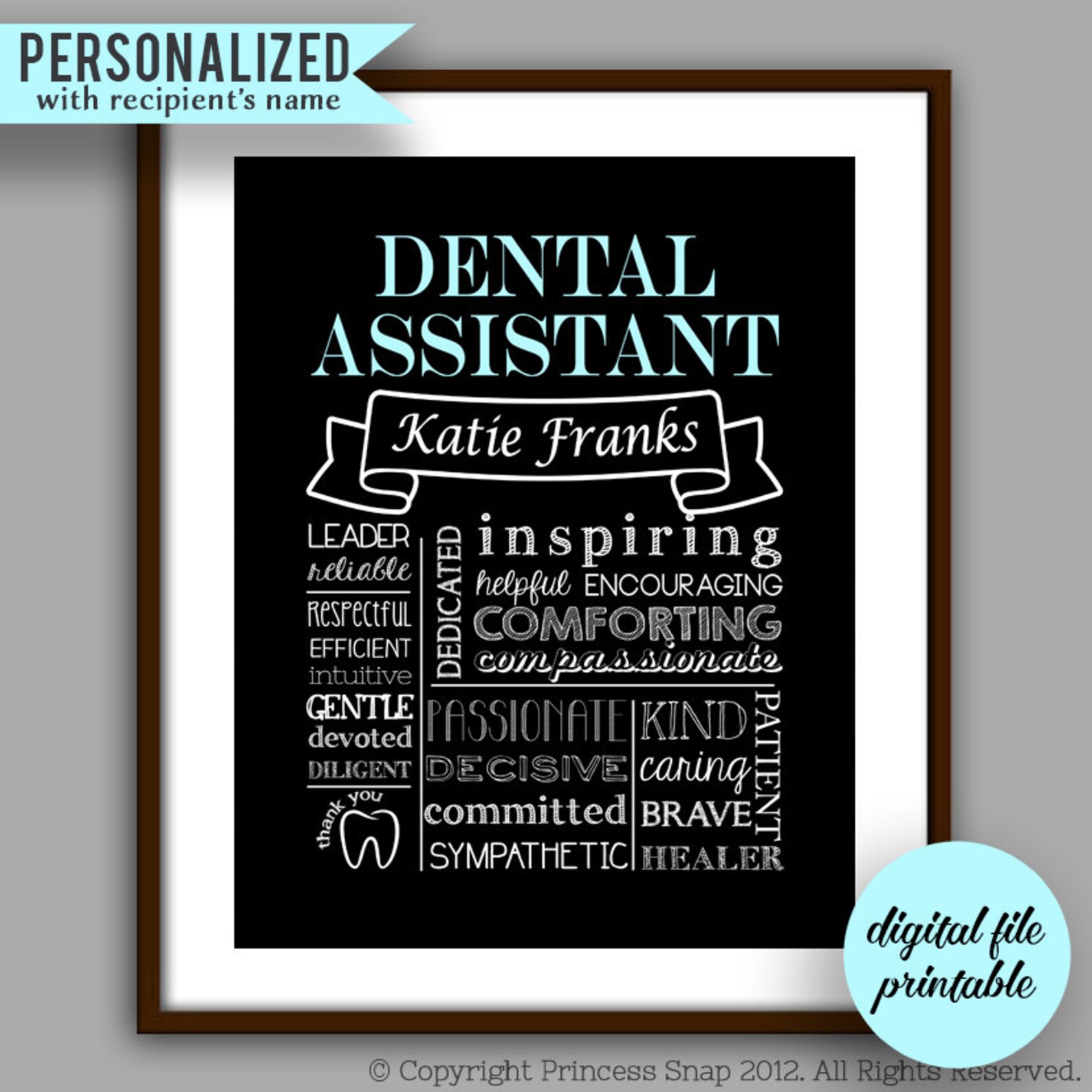 Dental Assistant Appreciation Dentist Assistant Gift Dental Etsy