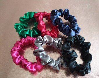 5 Pack Satin Hair Toddler Scrunchies/Value Pack/Ponytail holders/Sale/Sale