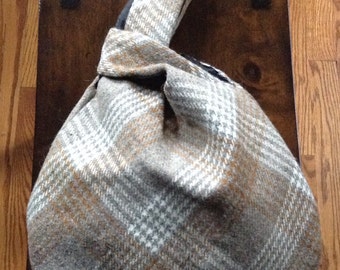 Japanese knot bag purse