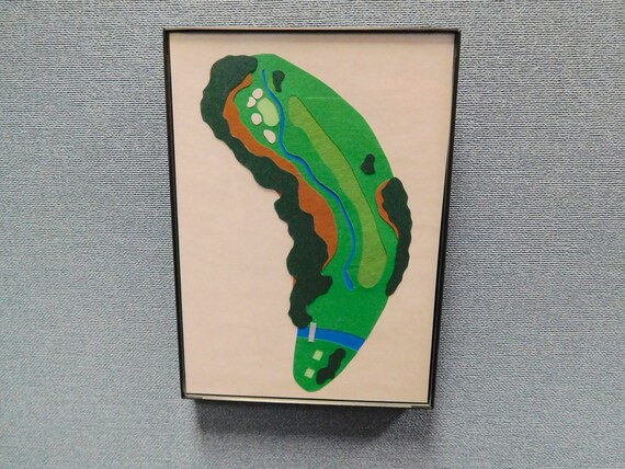 Augusta National Hole 13 14 Wall Art Etsy