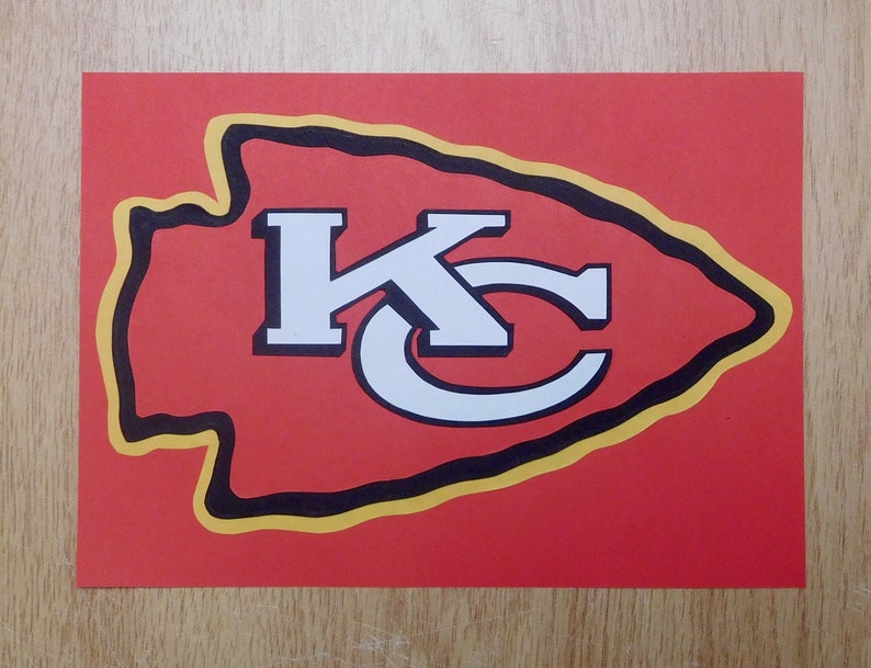 Kansas City Chiefs Wall Art Etsy