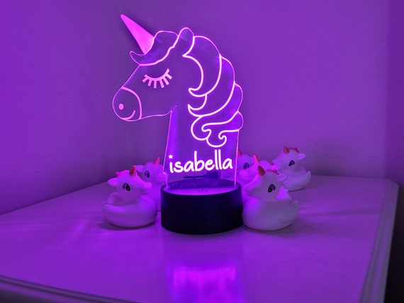 Unicorn bedside light deals