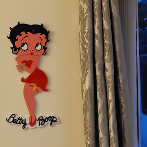 Betty Boop 90th Anniversary -Betty Boop- Betty Boop Artwork - Happy Birthday - Valentines Gift - Christmas Gift - Retro Art - Nostalgic Art