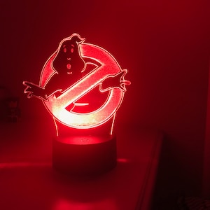Ghostbusters 3 | Night Light | Children&#39;s Night Light | Stay Puft | Slimer | Led Night Light | Ghostbusters Car | Ghostbusters 111