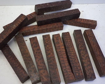 10 pieces penplanks slangenhout letterhout snakewood 10 stuks