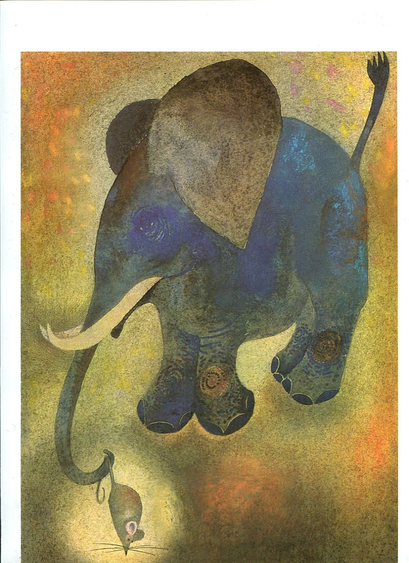 Eléphant - Décor de Pépinière Ota Jane?ek