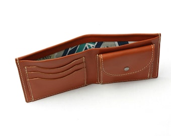 MENS Full grain LEATHER WALLET, perfect Christmas gift