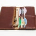 BROWN LEATHER WALLET for Woman - Etsy