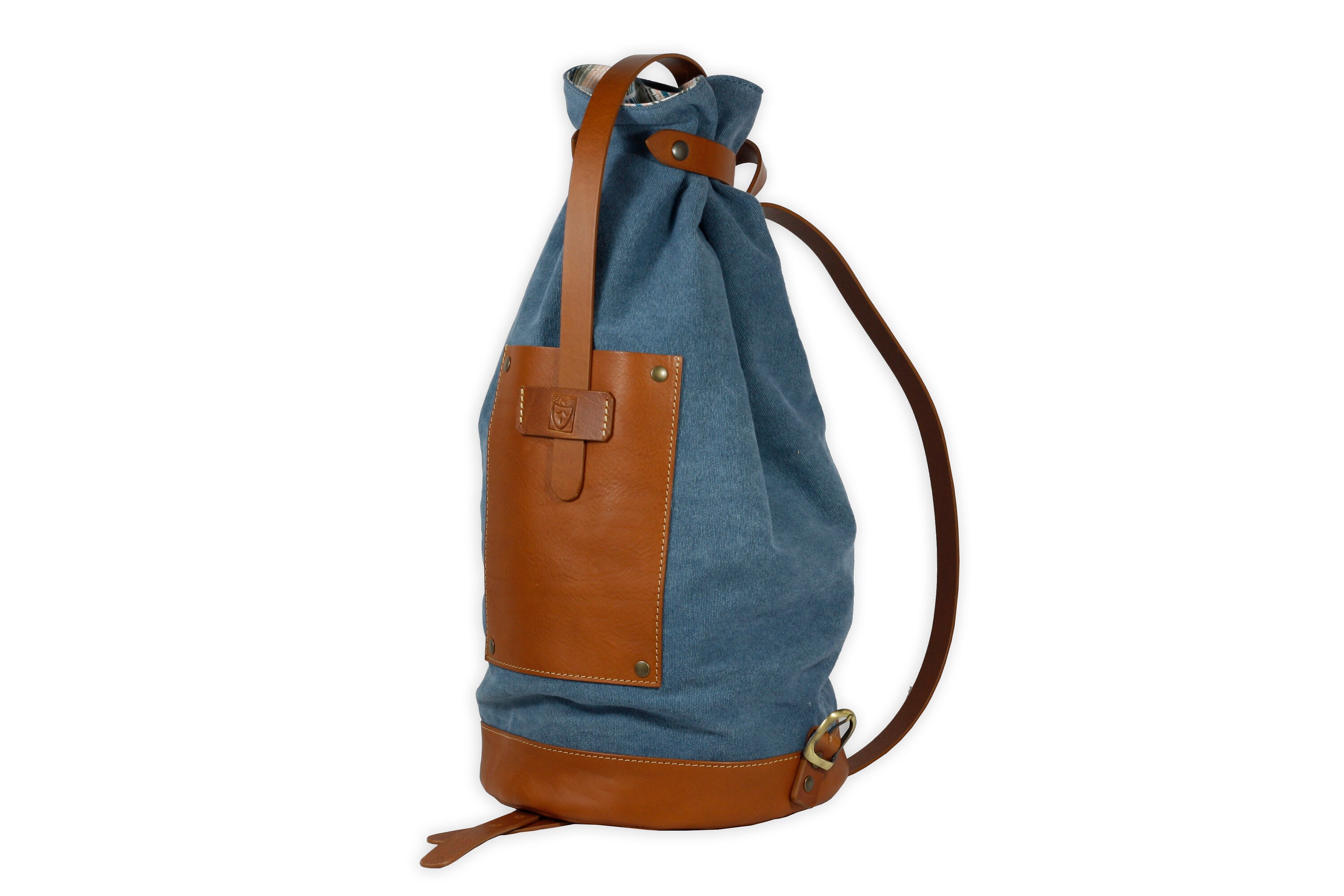 etsy waxed canvas backpack