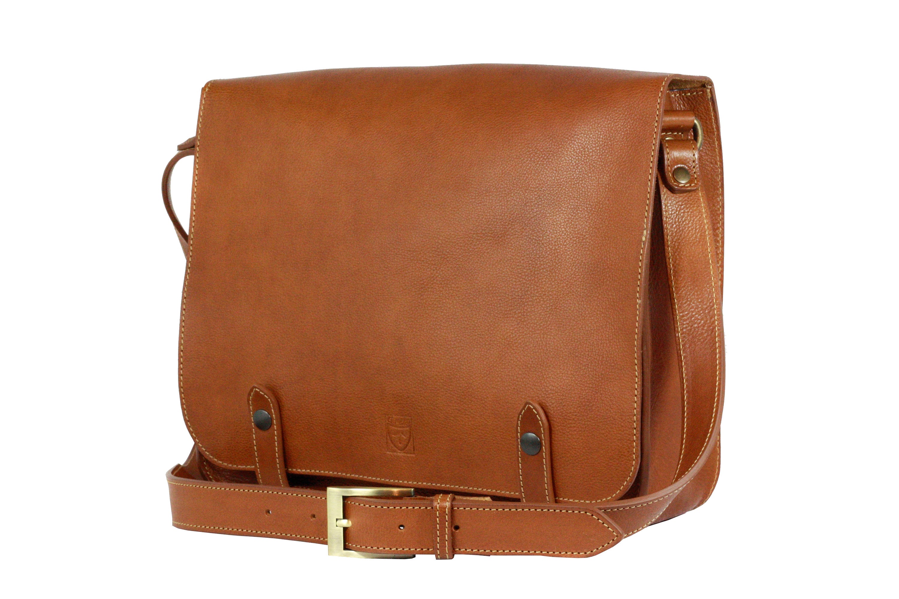 Toskanische LEDERCOMPUTERTASCHE, MESSENGER Modell