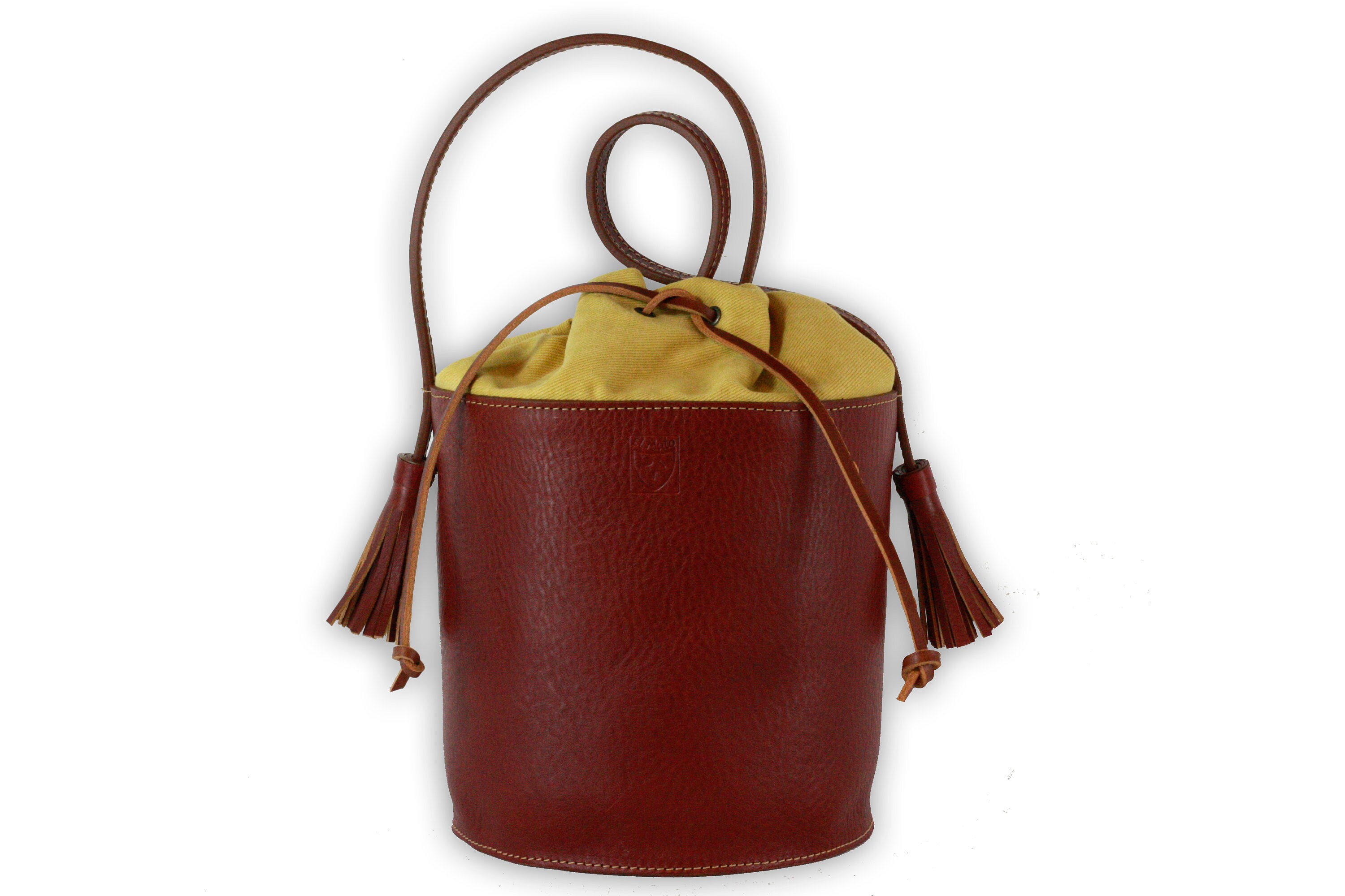 LEATHER BUCKET BAG Woman Etsy Ireland
